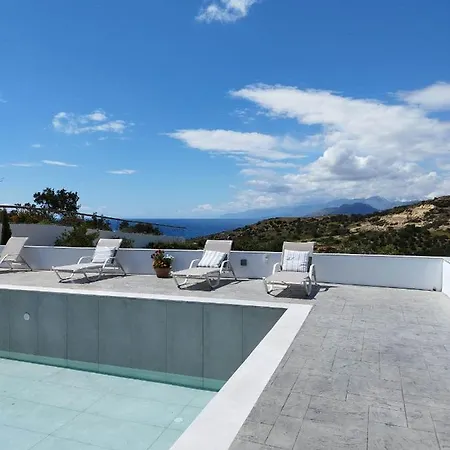 Villa George Sea View With Pool - Triopetra Buitenkant foto