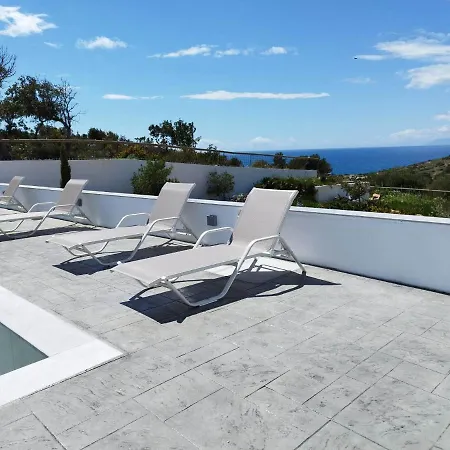 Villa George Sea View With Pool - Triopetra Buitenkant foto